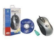 A4Tech SWOP-80 2-Tone 8 Buttons 1 x Wheel USB + PS/2 Wired Optical Office 8 K Mouse - Retail