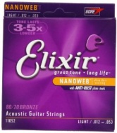 Elixir Nanoweb Acoustic 12-53 Light