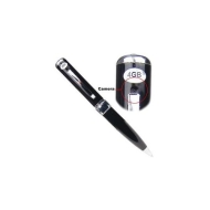 4GB USB Digital Pocket 352x288 Video Recorder &amp; Ballpoint Pen w/Built-in Pin-Hole Camera (Black/Silver)