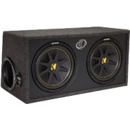 Kicker DC12 Dual Comp 12&quot; 2-Ohm Subs in Vented Box