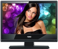 Naxa NT-1308 13.3&quot; Widescreen 720p LED HD Digital TV, 12 Volt AC/DC, HDMI/VGA