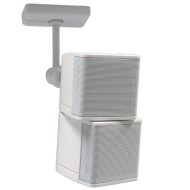 Pure Resonance Audio MC2.5B Mini Cube Speaker 2.5 Inch Swivel Surround Sound Wide SoundStage