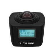 Kitvision Immerse 360&deg; Video Action Camera with Accessories and Built-In Wi-Fi