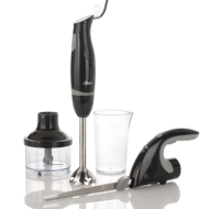 Oster Handheld 3-in-1 Immersion Blender, Chopper and Electric Knife