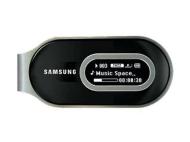 Samsung 512MB YP-F1XB Pendant MP3 Player - Black