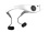 KitSound Triathlon - Lettore MP3 impermeabile e ricaricabile, con auricolari incorporati, colore: Bianco/Nero