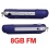Ecloud ShopUS Blue 8GB 8G USB Flash Drive LCD Mini MP3 Player w/ FM Radio