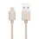 Belkin 1.2 m Lightning-to-USB Braided Tangle Free Cable with Aluminium Connectors for iPad, iPod, iPhone 5, 5s, 5c, 6 &amp; 6 Plus - Grey (MFI Approved)