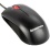 Lenovo Laser Mouse - Mouse - laser - 3 button(s) - wired - PS/2, USB - stealth black