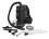 Rubbermaid Commercial Executive Series HEPA Backpack Vacuum, 10 Qt, Black, 50ft Cord