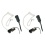 Midland AVPH3 Transparent Security Headsets with PTTVOX  Pair Standard Packaging