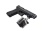 Smatree&reg; Aluminum Glock Gun Rail Mount for GoPro HERO3+ 3 2 1 Cameras