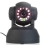 IP webcam Internet CCTV camera infrated Nightview WiFi Wireless Pan Tilt IR black