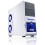 MS-Tech CA-0300 Husky NG Midi-Tower Gaming Tower PC-Gehäuse (ATX, 4x 5,25 externe, 4x 3,5 interne, 2x USB 2.0) wei&szlig;