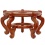Oriental Furniture Elegant Unique Distinctive, 6-Inch Modern Design Chinese Rosewood Display Stand Base, 14 Sizes, 3-Inch to 9.5-Inch