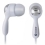 Coby Isolation Stereo Earphones (White)