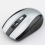Neewer 2.4G Wireless USB Optical Mouse PC Laptop w/ Mini Receiver Black and Silver
