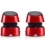 IHOME iHM79RC Rechargeable Mini Speakers (Red)