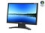 Hanns&middot;G HW-223DPB Black 22&quot; 5ms DVI Widescreen LCD Monitor 300 cd/m2 1000:1 Built in Speakers