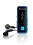 Transcend TS8GMP350B Lettore MP3 Gommato, Anti-Shock, 8 GB, Nero e Blu