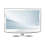 22&quot; LCD TV DVD COMBI (SAMSUNG SCREEN) IN WHITE WITH FREEVIEW