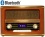 Wolverine RSR100 Retro Table Top Bluetooth Speaker and AM/FM Radio