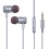 I-kool Headgear Earphones Earbuds Headphones with Mic &amp; volume control for Iphone, Ipad, Ipod, &amp; samsung S3, S4, S5, S6, And all mp3 &amp; mp4 Music playb