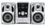 Panasonic SC-AK240EG-S - Mini system - radio / 5xCD / dual cassette - silver