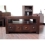Homescapes - Dakota - TV / DVD 4 Drawer Unit - Dark - 100% Solid Mango Hard Wood - ( No Veneer ) Hand Crafted Furniture