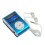 Swees MINI LETTORE MP3 4 GB con radio FM, colore: Blu