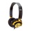 iFrogz EP-NP-4300 EarPollution Nerve Pipe Headphones - Hazard (Black/Gold)
