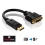 PureLink PI170 PureInstall Serie Zertifizierter DisplayPort/DVI-Adapter (DisplayPort Stecker konvertiert auf DVI-D Buchse (24+5) Single Link, 0,1m)