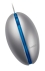 Microsoft Optical Mouse by Starck Blue - Mouse - optical - wired - USB - blue