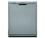 Hotpoint-Ariston L63SNA Stainless Steel 24 in. Built-in Dishwasher