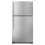 Whirlpool - 21.1 Cu. Ft. Top-Freezer Refrigerator - Monochromatic Stainless-Steel