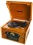 Steepletone Chichester 2 (Chichester II) Nostalgic Retro Wooden Music Centre - Record Deck Turntable - CD Player - Cassette Deck - MW / FM Radio - Bui