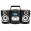 Supersonic SC806BT Durable CD Boombox with Bluetooth