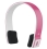 Halterrego - MICHALBTCP - Casque Bluetooth avec Microphone - Rose