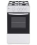 Flavel FSG51WP Single Gas Cooker - White.