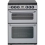 New World 600TSIDOM Double Gas Cooker - White