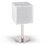 Auna HighQube Design Altoparlante 60W bluetooth MP3 bianco