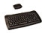 88-KEY Wireless Ir USB Touchpad Mini Black Keyboard