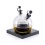 Glass Globe Oil and Vinegar set on base