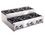 Imperial Commercial Cooking Equipment IHPA-6-36SU 36 in. Portable Gas Cooktop