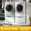 Whirlpool Duet 9750 Steam Electric Laundry Suite 3.9 CuFt Washer 7.5 CuFt Dryer 13&quot; Pedestals