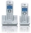 Philips 5252 - Digital Cordless Phone - With Digital Answerphone - Twin Pack