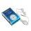 Swees MINI LETTORE MP3 4 GB con radio FM, colore: Blu