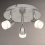 John Lewis Avenger LED 3 Spotlight Ceiling Plate