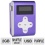 Mach Speed - 2GB MP3 Player - Purple