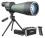 BARSKA Benchmark 18-90x88 Straight Spotting Scope with Handheld Tripod, Table Top Tripod, Soft Carrying Case And Hard Case